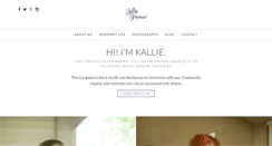 Desktop Screenshot of kalliefrances.com
